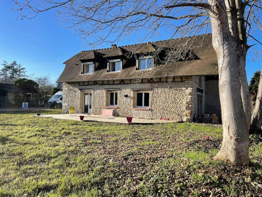 Maison Ancienne Vallee De L'Eure Villa Hardencourt-Cocherel Exterior foto